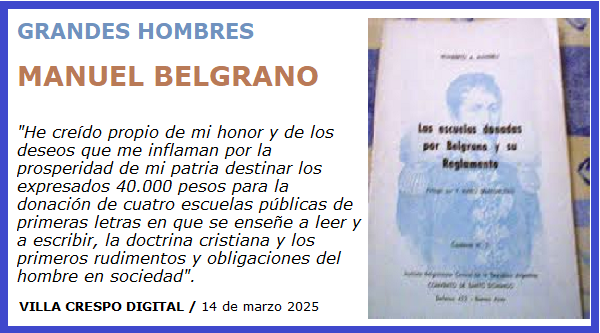 MANUEL BELGRANO ESCUELAS